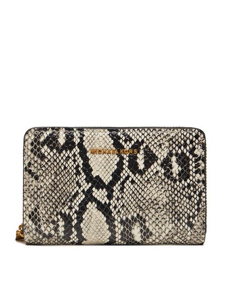 MICHAEL Michael Kors Portfel Bryant 32T5AYTD0L Beżowy. Brązowe portfele MICHAEL Michael Kors, bez wzorów, ze skóry. Za 499.99 zł.