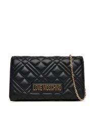 LOVE MOSCHINO Torebka JC4248PP0MLA0000 Czarny. Czarne torebki klasyczne Love Moschino, bez wzorów, ze skóry, bez dodatków. Za 569.99 zł.