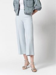 Rosner Spodnie materiałowe w kolorze błękitnym rozmiar: W46/L28. Niebieskie spodnie materiałowe Rosner, na co dzień, l, bez wzorów, z materiału. Za 208.99 zł.