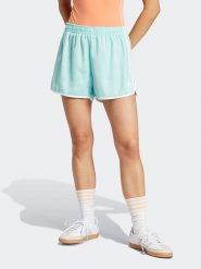 Adidas Szorty w kolorze turkusowym rozmiar: L. Niebieskie szorty Adidas, bez wzorów. Za 118.84 zł.