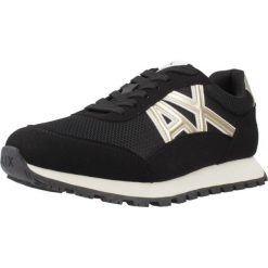Kapcie ARMANI EXCHANGE XW002150 AF1938 Czarny. Czarne obuwie domowe Armani Exchange, bez wzorów, z syntetyku, bez zapięcia. Za 578.07 zł.