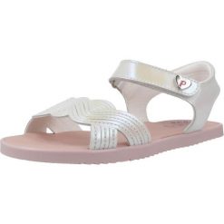 Sandały PABLOSKY 443008P Biały. Białe sandały PABLOSKY, bez wzorów, ze skóry, bez obcasa, bez zapięcia. Za 185.99 zł.