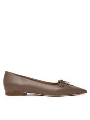 MALONE SOULIERS Baleriny Hedy Flat 10-2 Brązowy. Brązowe baleriny MALONE SOULIERS, bez wzorów, ze skóry, bez obcasa. Za 1,819.00 zł.