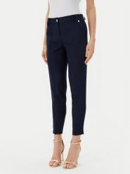 Maryley Spodnie materiałowe 25EB52Z/M24/43BL Granatowy Regular Fit. Niebieskie spodnie materiałowe Maryley, m, bez wzorów, z materiału. Za 139.99 zł.