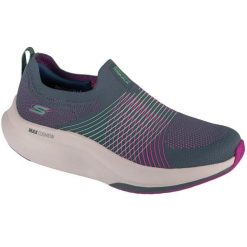 Buty sportowe Sneakersy damskie, Go Walk Max Walker - Sally. Fioletowe obuwie sportowe Skechers, bez zapięcia, trekkingowe, Skechers Sport. Za 369.99 zł.