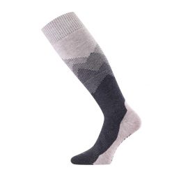 Skarpety merino FWM. Brązowe skarpety LASTING, bez wzorów, z elastanu. Za 193.40 zł.