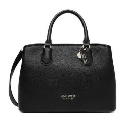 Torebka Nine West. Czarne torebki klasyczne Nine West, bez wzorów, bez dodatków. Za 249.99 zł.