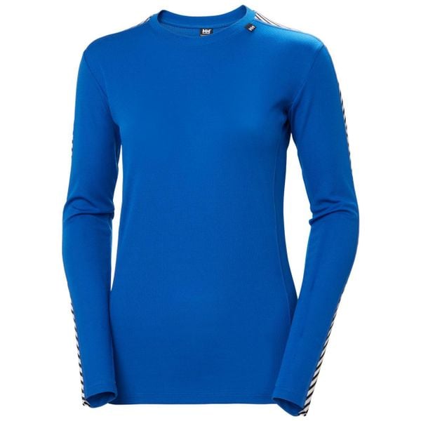 Bluza damska Helly Hansen Lifa Crew. Niebieskie bluzy Helly Hansen, na lato, m, bez wzorów, z tkaniny, bez kaptura. Za 232.50 zł.
