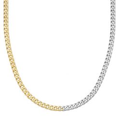 Glanzstücke München Naszyjnik z Srebra Sterling w bicolor Naszyjniki 1 ct Damski. Szare naszyjniki Glanzstücke München, srebrne. Za 560.99 zł.