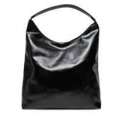 Torebka DeeZee. Czarne shopper DeeZee, bez wzorów, bez dodatków. Za 149.99 zł.