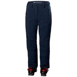 Spodnie narciarskie dla kobiet Helly Hansen Alphelia 2.0. Niebieskie spodnie narciarskie Helly Hansen, bez wzorów, narciarskie. W wyprzedaży za 880.05 zł.