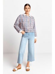 Rich & Royal Bluza w kolorze niebiesko-pomarańczowym rozmiar: M. Niebieskie bluzy Rich & Royal, m, bez wzorów, bez kaptura. Za 308.18 zł.