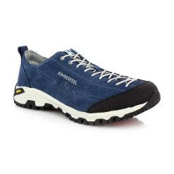 Buty trekkingowe Kimberfeel Chogori 2. Niebieskie trekkingi Kimberfeel, z materiału, trekkingowe. Za 529.99 zł.
