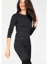 Aniston Sukienka w kolorze czarnym rozmiar: 36. Czarne sukienki Aniston, bez wzorów, z wiskozy, bez kołnierzyka, bez ramiączek, mini. Za 95.99 zł.