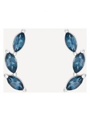 ATELIER DU DIAMANT Złote kolczyki-wkrętki "Etta" z szafirami rozmiar: onesize. Niebieskie kolczyki ATELIER DU DIAMANT, z szafirem, złote. Za 1,261.99 zł.