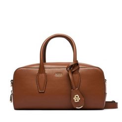 Torebka BOSS. Brązowe torebki klasyczne Boss, bez wzorów, bez dodatków. Za 1,089.00 zł.