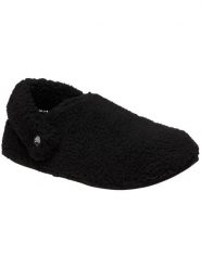 Kapcie Crocs Classic Cozzzy Dorośli. Czarne obuwie domowe Crocs, bez wzorów, z futra, bez zapięcia. Za 261.65 zł.