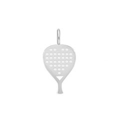 Zawieszka wisząca Rakieta do Padla 1,8 cm, posrebrzana. Żółte bransoletki Lilou, posrebrzane. Za 129.00 zł.