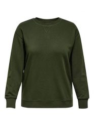 ONLY Bluza w kolorze khaki rozmiar: 42/44. Brązowe bluzy Only, bez wzorów, bez kaptura. Za 113.63 zł.