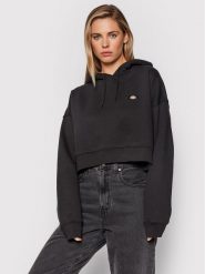 Dickies Bluza Oakport DK0A4XJTBLK Czarny Cropped Fit. Czarne bluzy Dickies, xs, bez wzorów, z bawełny, bez kaptura. Za 169.99 zł.