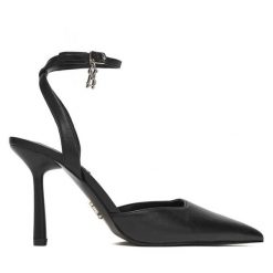 Szpilki Steve Madden. Czarne szpilki Steve Madden, bez wzorów, bez obcasa, na szpilce, bez zapięcia. Za 559.99 zł.
