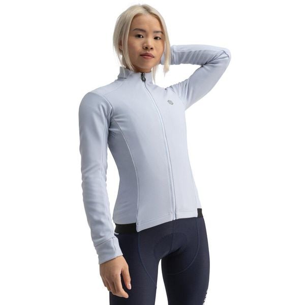 Damska kurtka rowerowa softshell Kolarstwo Siroko J1 Bluebell. Niebieskie kurtki sportowe SIROKO, bez wzorów, z materiału, bez kaptura, rowerowe. W wyprzedaży za 254.00 zł.