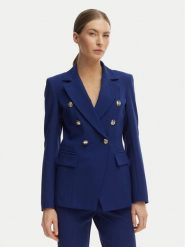 Maryley Marynarka 26EB139/43FR Granatowy Regular Fit. Niebieskie marynarki i żakiety Maryley, l, bez wzorów, z syntetyku. Za 579.99 zł.