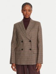 Weekend Max Mara Marynarka Giove 2525046022 Brązowy Regular Fit. Brązowe marynarki i żakiety Weekend Max Mara, bez wzorów, z wełny. Za 1,969.00 zł.