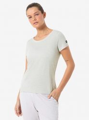 Super.natural Koszulka "Midsummer" w kolorze białym rozmiar: XL. Białe bluzki super.natural, xl, bez wzorów, z wełny, bez kołnierzyka, bez ramiączek. Za 130.99 zł.