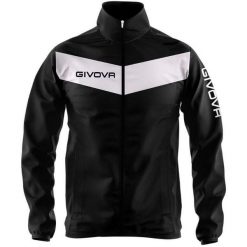 Kurtka sportowa Givova Rain Nero-bianco Czarna 2xl. Białe kurtki sportowe Givova, uniwersalny, bez wzorów, bez kaptura, na fitness i siłownię. Za 173.99 zł.