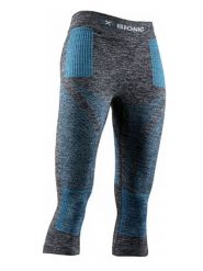 X-Bionic Zimowe legginsy sportowe w kolorze antracytowym rozmiar: XL. Czarne legginsy X BIONIC, na zimę, xl, bez wzorów, z materiału, outdoorowe. Za 321.39 zł.
