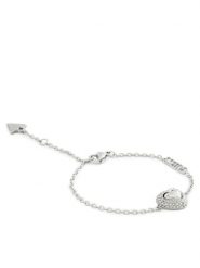 Guess Bransoletka JUBB05 022JW Srebrny. Szare bransoletki Guess, srebrne. Za 194.99 zł.