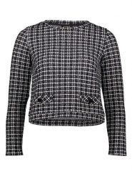 More & More Bluza w kolorze czarno-białym rozmiar: 34. Czarne bluzy More & More, bez wzorów, bez kaptura. Za 86.99 zł.