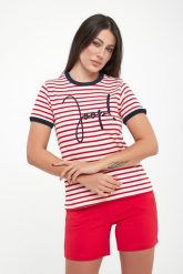 T-shirt damski w paski Trinity JOOP!. T-shirty Joop!, xxs, bez wzorów, bez kołnierzyka, bez ramiączek. Za 579.00 zł.