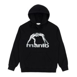 Bluza MANTO Metal 24. Czarne bluzy MANTO, l, bez wzorów, bez kaptura. Za 259.99 zł.