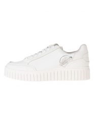 S.Oliver Sneakersy w kolorze srebrno-białym rozmiar: 37. Białe trampki S.Oliver, bez wzorów, bez zapięcia. Za 118.84 zł.