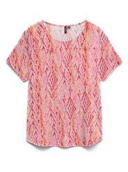 Vero Moda Bluzka w kolorze różowym rozmiar: XL. Różowe bluzki Vero Moda, xl, bez wzorów, z wiskozy, bez kołnierzyka, bez ramiączek. Za 61.17 zł.