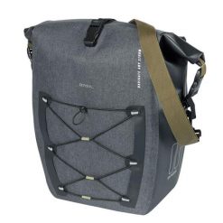 Duża torba na ramę Basil Navigator Storm. Czarne torby na laptopa BASIL, bez wzorów, z materiału, na ramię, duże. Za 309.90 zł.