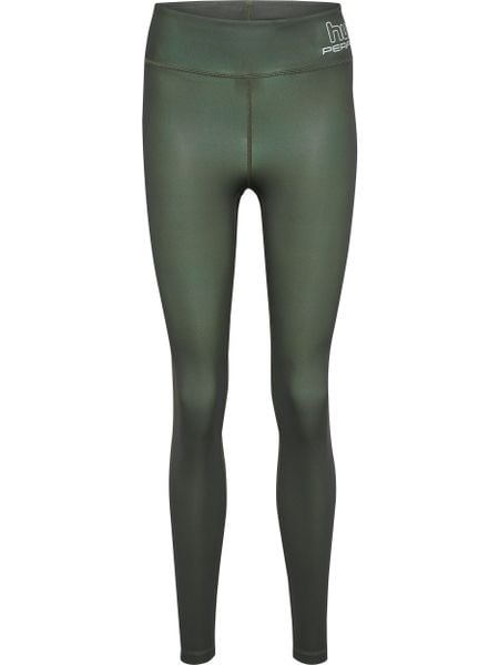 Legginsy damskie Hummel Te Fundamental. Zielone legginsy Hummel, m, bez wzorów, z dzianiny, z standardowym stanem. Za 162.60 zł.