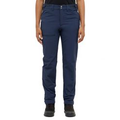 Spodnie damskie Haglöfs Front Flex. Niebieskie spodnie sportowe Haglöfs, na lato, bez wzorów, trekkingowe. Za 633.00 zł.