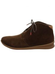 Think! Skórzane botki w kolorze brązowym rozmiar: 41. Brązowe botki Think!, bez wzorów, bez obcasa, bez zapięcia. Za 276.05 zł.