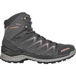 Buty trekkingowe damskie Lowa Innox Pro Mid Gtx. Czerwone trekkingi Lowa, z materiału, za kostkę, trekkingowe. Za 872.69 zł.