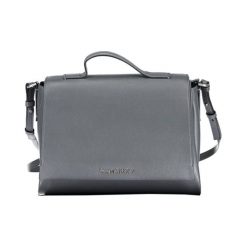 Torebka w kolorze szarym - (S)30 x (W)25 x (G)12 cm. Szare torby na ramię Calvin Klein, bez wzorów, z materiału, na ramię, bez dodatków. W wyprzedaży za 599.95 zł.