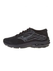 Mizuno Buty "Wave Equate Wos" w kolorze czarnym do biegania rozmiar: 36,5. Czarne obuwie sportowe Mizuno, z materiału, bez zapięcia, do biegania. Za 184.89 zł.