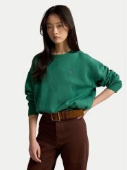 Polo Ralph Lauren Bluza 211978306515 Zielony Regular Fit. Zielone bluzy Polo Ralph Lauren, xs, bez wzorów, z bawełny, bez kaptura. Za 819.99 zł.
