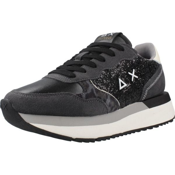 Buty SUN68 BIG ALLY GLITTER Czarny. Czarne trekkingi SUN68, z materiału, trekkingowe. Za 349.99 zł.