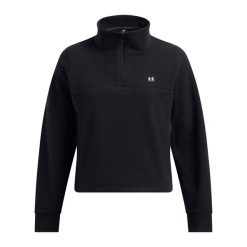 Bluza damska z zamkiem 1/2 Under Armour Expanse Fleece. Czarne bluzy Under Armour, xs, bez wzorów, bez kaptura. W wyprzedaży za 276.40 zł.