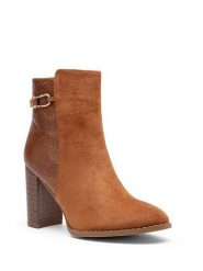 Foreverfolie Botki w kolorze jasnobrązowym rozmiar: 40. Brązowe botki Foreverfolie, bez wzorów, bez obcasa, bez zapięcia. Za 130.99 zł.