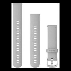 Silikonowy pasek do zegarka Garmin Quick Release (18 mm). Szare zegarki GARMIN. Za 210.50 zł.