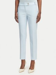 Rinascimento Spodnie materiałowe CFC0128638003 Niebieski jasny Slim Fit. Niebieskie spodnie materiałowe Rinascimento, l, bez wzorów, z materiału. Za 409.99 zł.